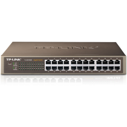 TP-LINK TL-SG1024D, 24 Port, GigaBit, Yönetilemez, Metal Kasa, Rackmount Switch - 1