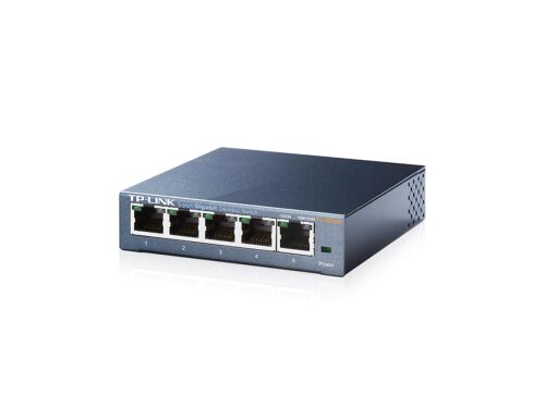 Tp-Link TL-SG105 5 Port 10-100-1000 Mbps Switch Çelik Kasa - 2