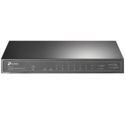 Tp-Link TL-SG1210P 8 Port 10-100-1000 Poe+ Switch 1 Port SFP Çelik Kasa Rack Mount - 1