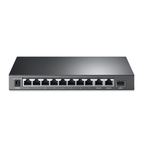 Tp-Link TL-SL1311MP 8 Port 10-100 Mbps 2 Port 10-100-1000 Mbps Switch 1 Port SFP - 1