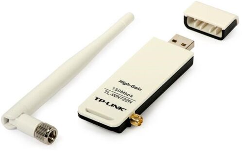 Tp-Link TL-WN722N 150 Mbps Antenli Kablosuz USB Adaptör - 1