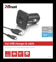 Trust 19422 Samsung Galaxy Araç Şarj Cihazı - 1