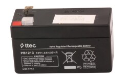 Ttec 12V 1.3AH Bakımsız Kuru Akü - 1