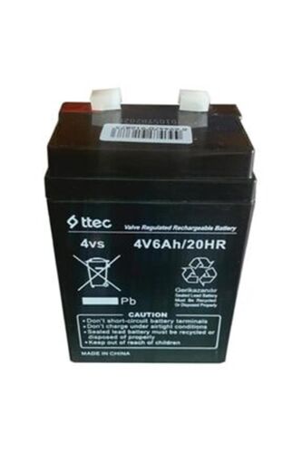 Ttec 4V 6Ah Bakımsız Kuru Akü Işıldak Fener Akü - TTEC PLUS