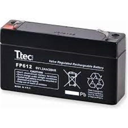 Ttec 6V 1.3AH Bakımsız Kuru Akü - TTEC PLUS