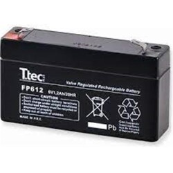Ttec 6V 1.3AH Bakımsız Kuru Akü - 1