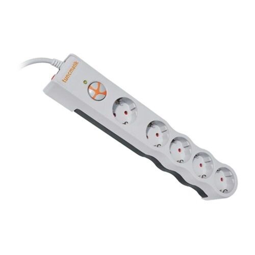 Tunçmatik TSK6134 Powersurge 5'Li 1050 Joule Beyaz - TUNÇMATİK