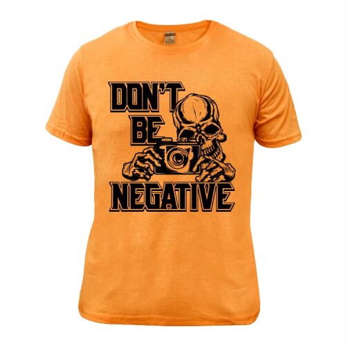 Turuncu Pamuklu Tişört - OFİSOMİ-T (1)