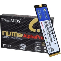 TwinMOS 1TB M.2 PCIe Gen3 NVMe SSD (3600-3250Mb-s) NVMe1TB2280AP TLC 3DNAND Ssd - 1