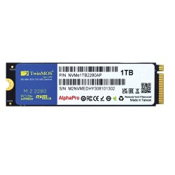 TwinMOS 1TB M.2 PCIe Gen3 NVMe SSD (3600-3250Mb-s) NVMe1TB2280AP TLC 3DNAND Ssd - 2
