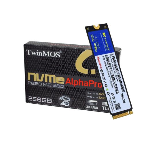 TwinMOS 256GB NVMe256GB2280AP M.2 PCIe Gen3 NVMe SSD (3600-3250Mb-s) TLC 3DNAND Ssd Disk - TWINMOS (1)