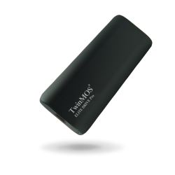 TwinMOS PSSD1TBEDP, 1TB, Taşınabilir External SSD, USB 3.2, Type-C (Dark Gray) - 1