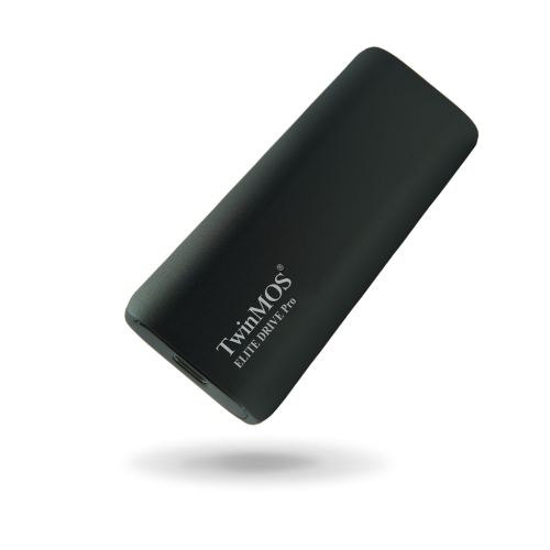 TwinMOS PSSD1TBEDP, 1TB, Taşınabilir External SSD, USB 3.2, Type-C (Dark Gray) - TwinMOS