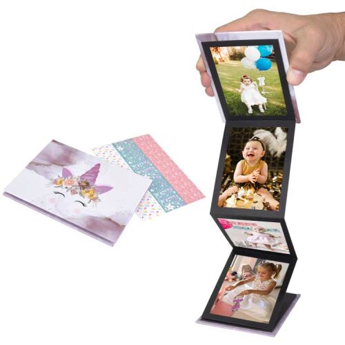 Ünicorn Desen Akordiyon Fotoğraf Albümü - OFİSOMİ-T