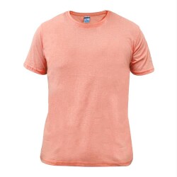 Unisex Yavruağzı Pamuklu Tişört - 3