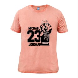 Unisex Yavruağzı Pamuklu Tişört - 4