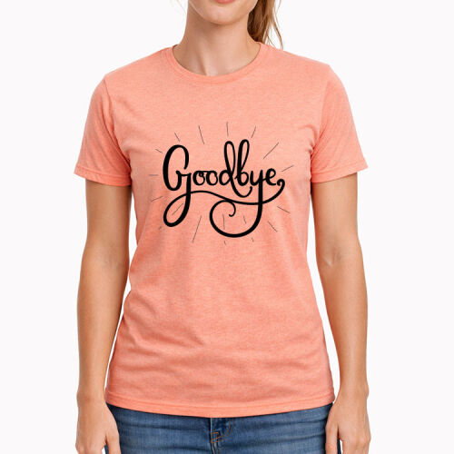 Unisex Yavruağzı Pamuklu Tişört - OFİSOMİ-T (1)