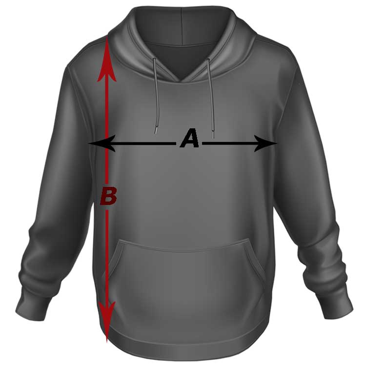 Kapşonlu Siyah Sweatshirt