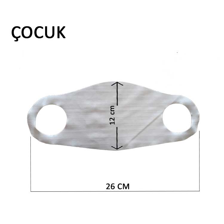 Kişiye Özel Yıkanabilir Lazer Kesim Sublimasyon Maske ( Yetişkin Ve Çocuk İçin )
