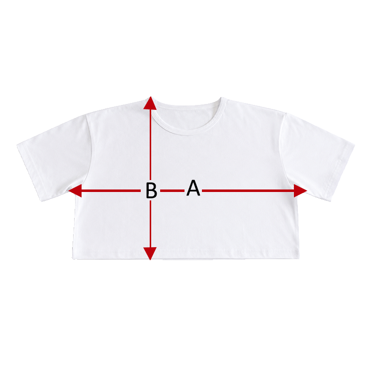 Süblimasyon Oversize Pamuk - Polyester Beyaz Crop Tişört - 3'lü Paket