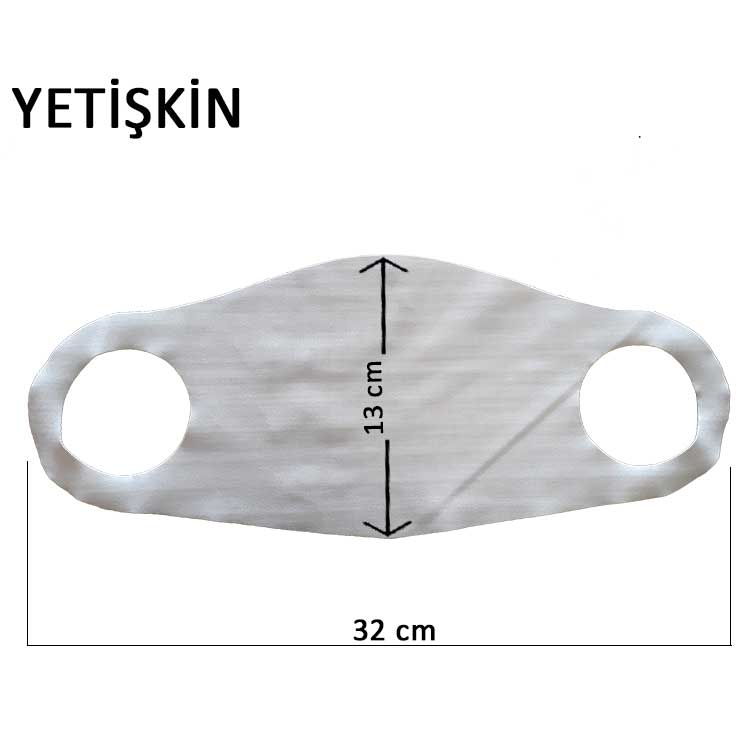 Kişiye Özel Yıkanabilir Lazer Kesim Sublimasyon Maske ( Yetişkin Ve Çocuk İçin )