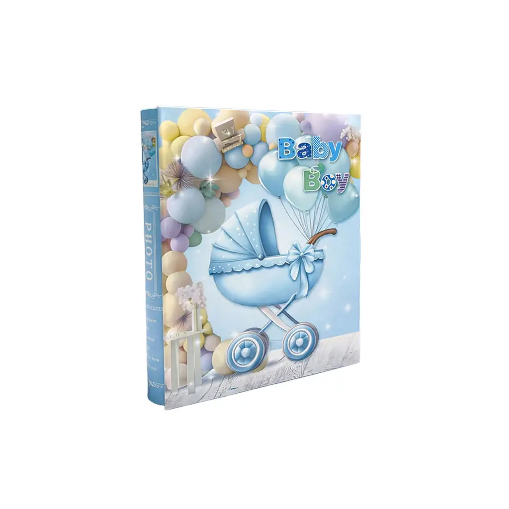 200'lük Kutulu Kız ve Erkek Bebek Fotoğraf Albümü - 10x15cm