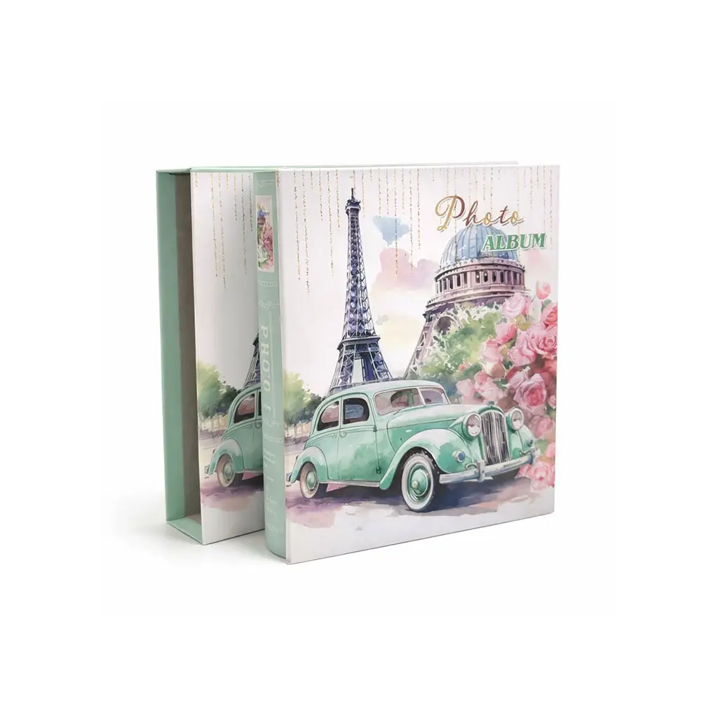 200'lük Kutulu Paris Fotoğraf Albümü - 10x15cm