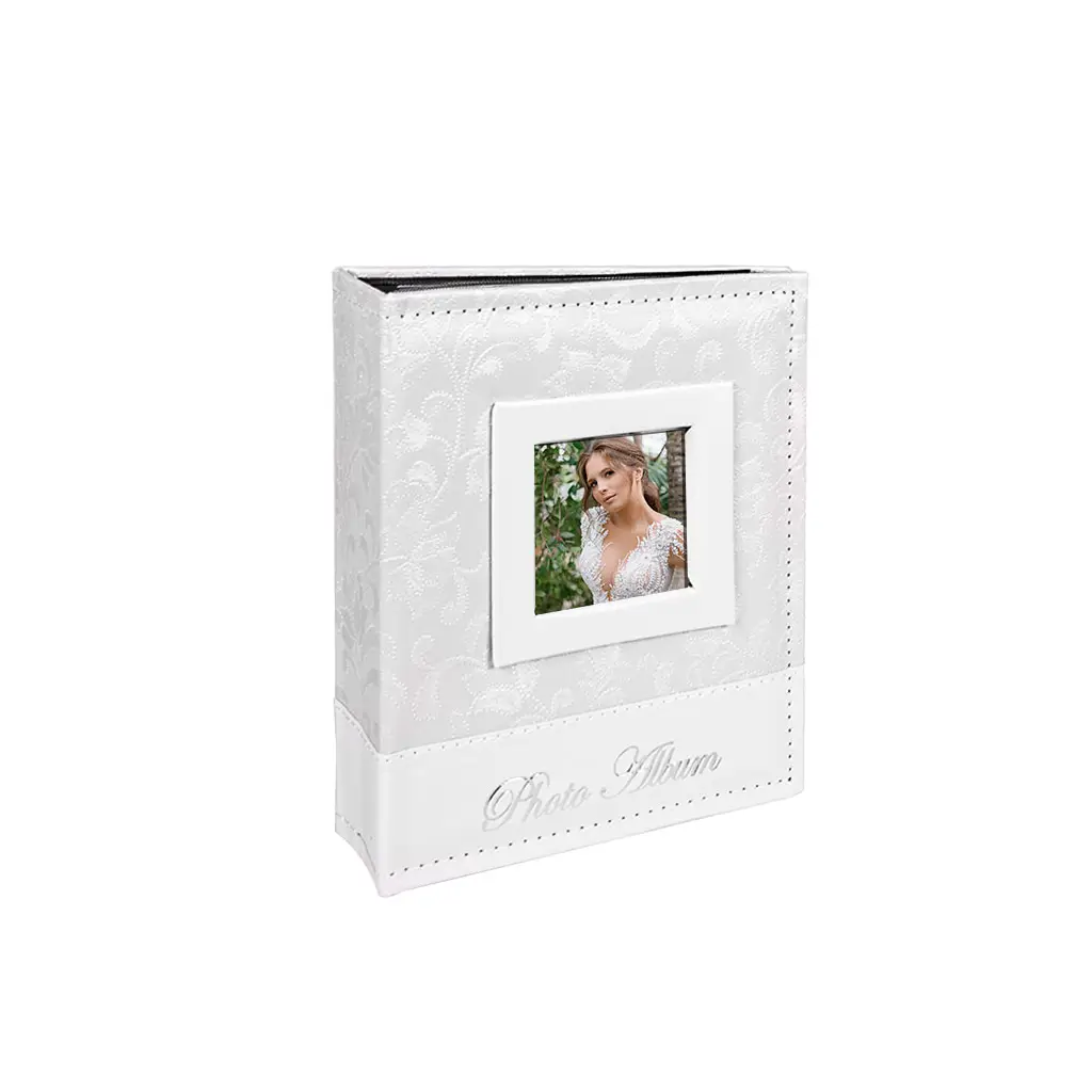 200'lük Pencereli Deri 1. Sınıf Kalite Fotoğraf Albümü - 10x15cm