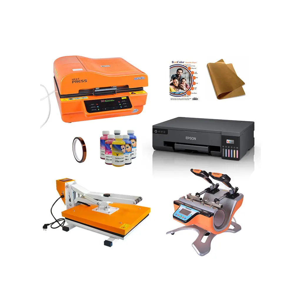 3D Mega Süblimasyon Baskı Seti