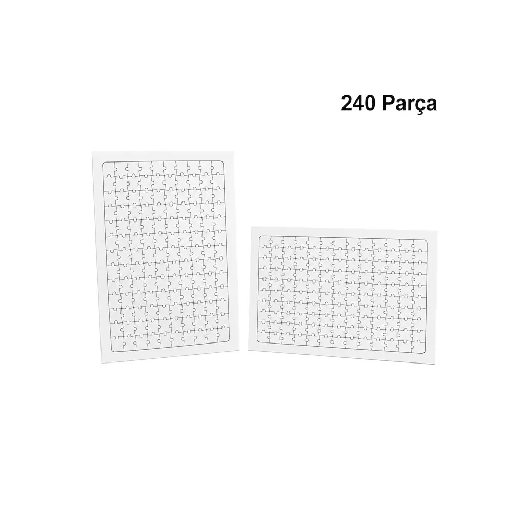 5'li Paket A3 Süblimasyon Puzzle - 240 Parça