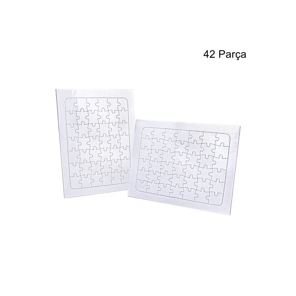 5'li Paket Süblimasyon Puzzle A4 - 42 Parça