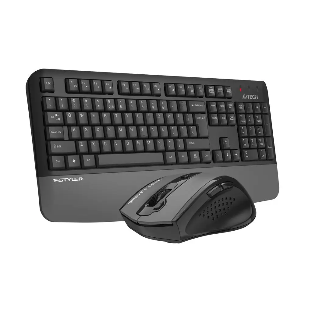 A4 Tech FG2500S Gri Plus 2.4GHz FN-MM Türkçe Q 3200DPI Klavye & Mouse Set