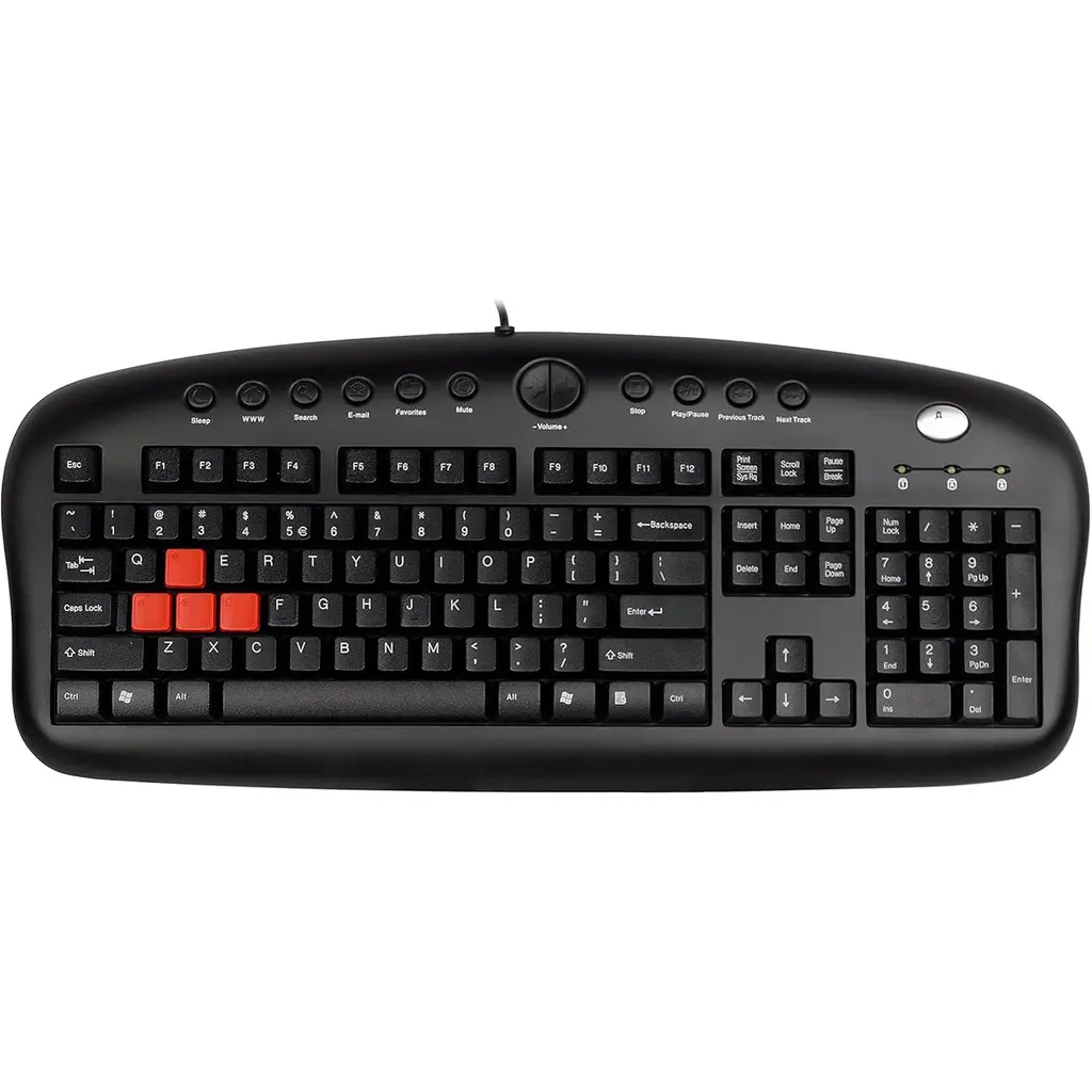 A4 Tech Kb-28G Siyah Usb Multımedya Gamer Klavye
