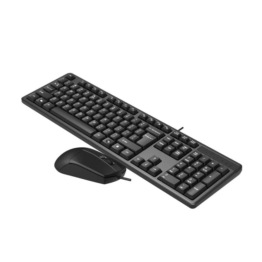 A4 Tech KR-3330S Silent Q Usb Fn-Multimedya Klavye + Optik Mouse Set Sessiz