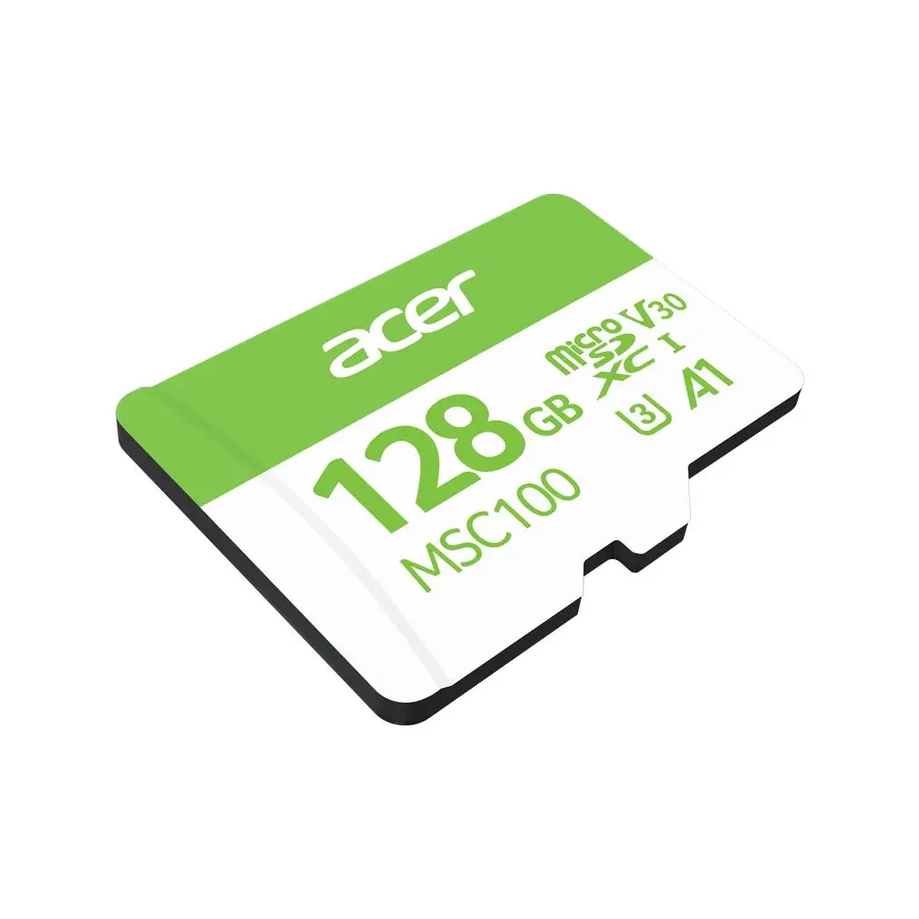 Acer MSC100 128GB microSD U3 V30 A1 Aksiyon Kamera & Güvenlik Kamerası Uyumlu