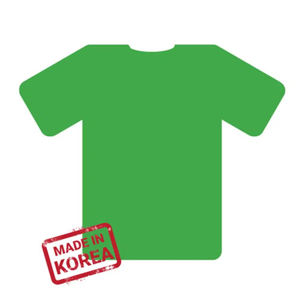 Açık Yeşil PU Tekstil Transfer Folyosu - 51 cm x 1 metre
