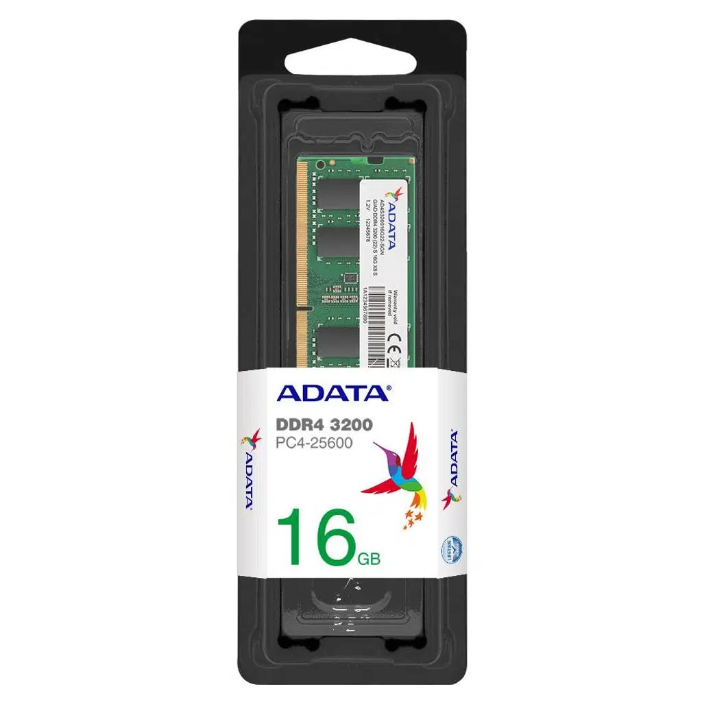 Adata 16GB DDR4 3200MHz 260Pin 1.2V Notebook Ram