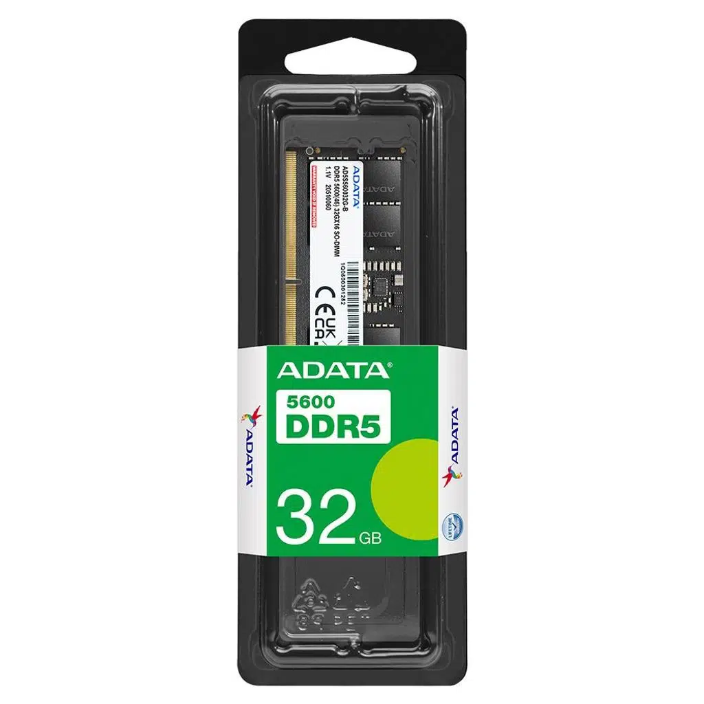 Adata 32GB DDR5 5600MHz  262Pin 1.1V Notebook Ram