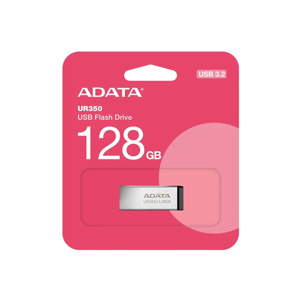 Adata UR350-128G 128GB USB3.2 Gen1 Metal Flash Bellek
