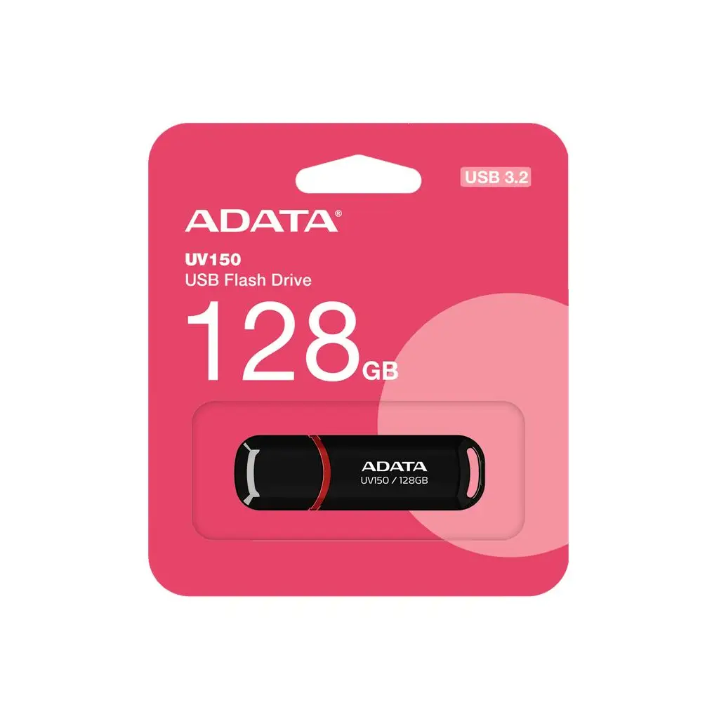 ADATA UV150-128GB USB3.2 Gen1 Black Flash Bellek