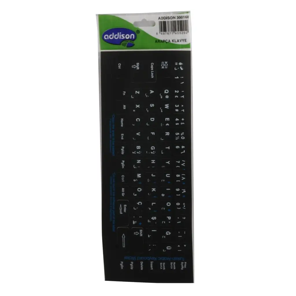 Addison 300168 Arapça q Klavye Stıker
