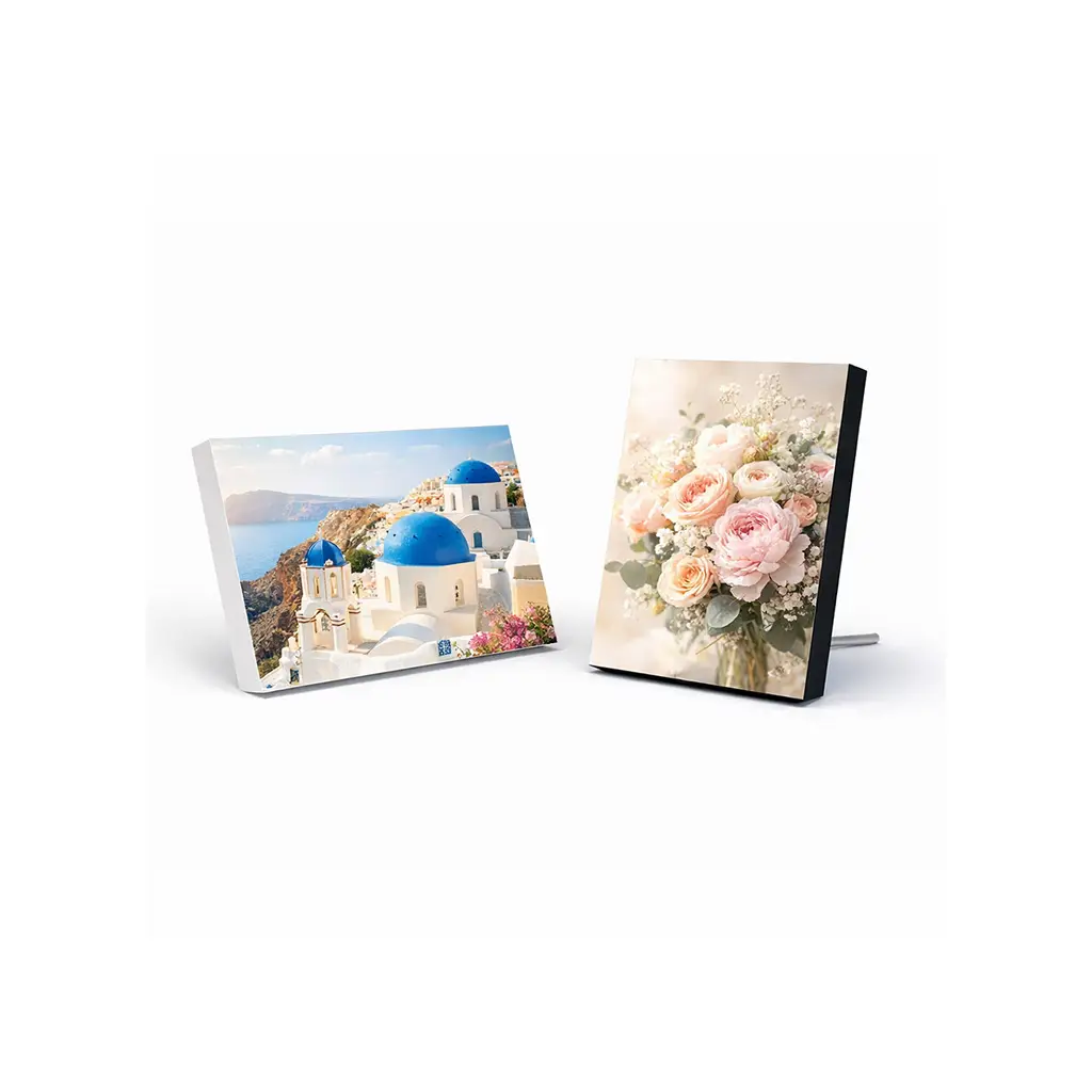 Ahşap Çek Yapıştır Fotoğraf Çerçevesi - 10x15cm