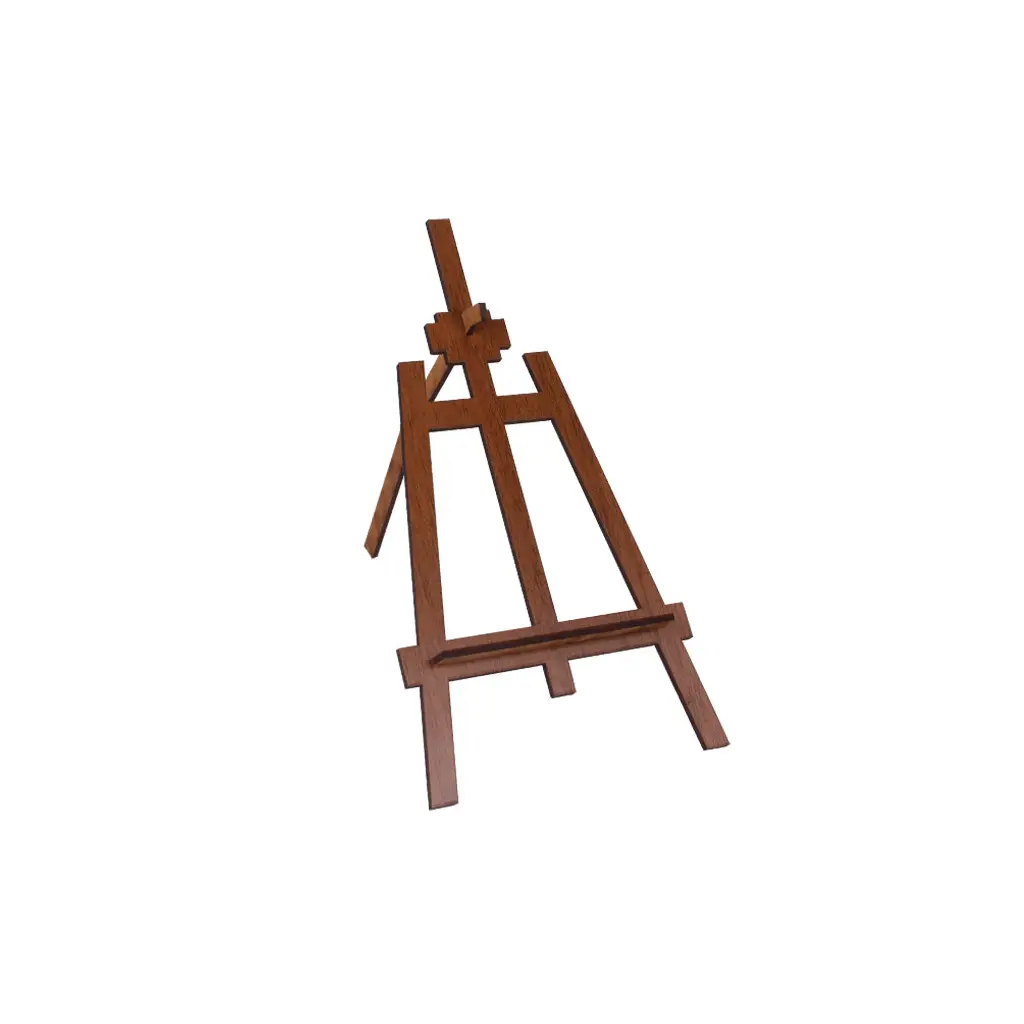 Ahşap Mini Şövale Stand - 25 Adet