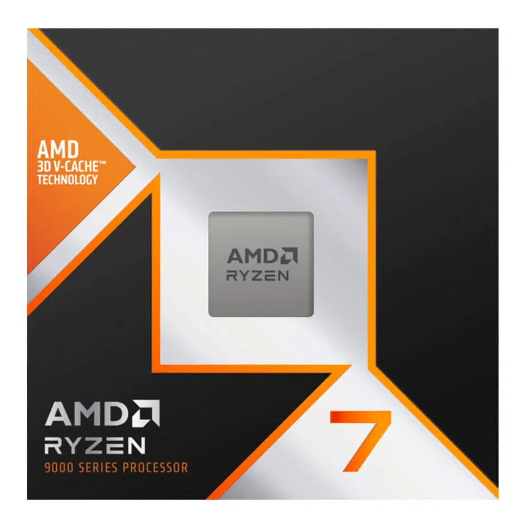 AMD RYZEN 7 9850X3D 8 Core, 4,70-5.60GHz, 104Mb Cache, 120W,  AM5 Soket, BOX, (Dahili Grafik VAR, Fan YOK)