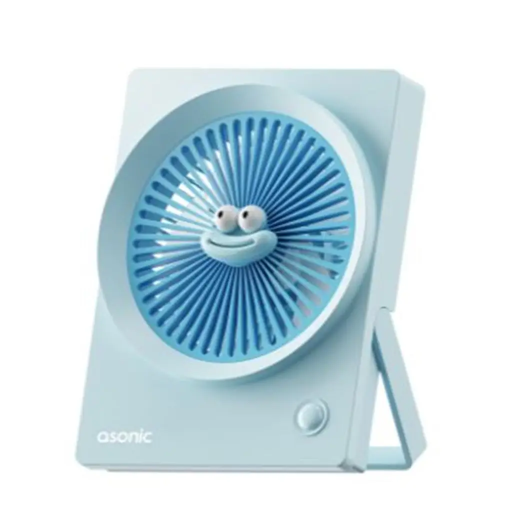Asonic AFN23 Mavi 500mAh 3 Hız Kademeli Masaüstü Usb Fan
