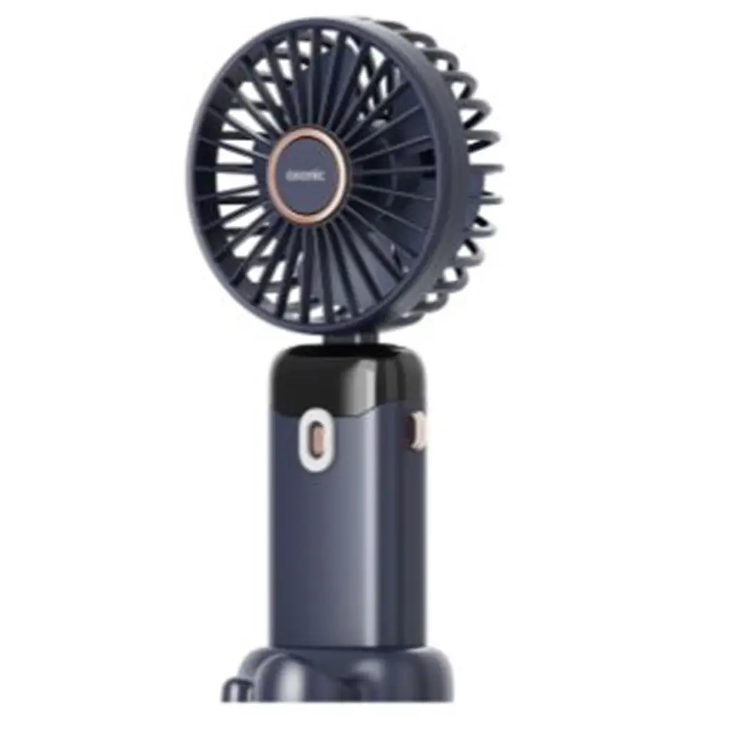 Asonic AFN28 Lacivert 500mAh 3 Kademe Dijital Göstergeli Katlanabilir Mini USB Fan