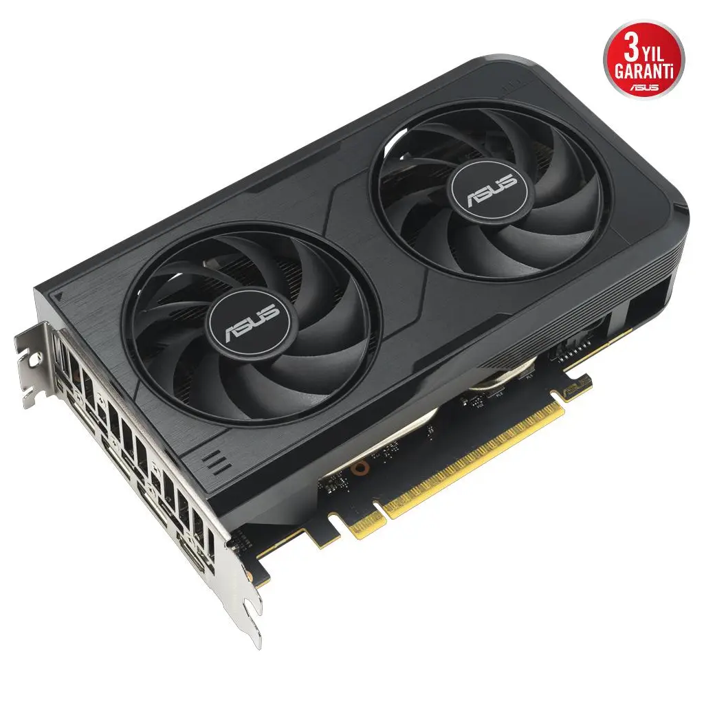 Asus Dual GeForce RTX5050 OC Edition DUAL-RTX5050-O8G-NVIDIA 8GB GDDR6 DLSS 4 128 Bit Ekran Kartı
