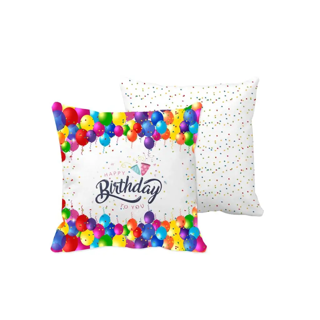 Balon Desen Sublimasyon Yastık Kılıfı