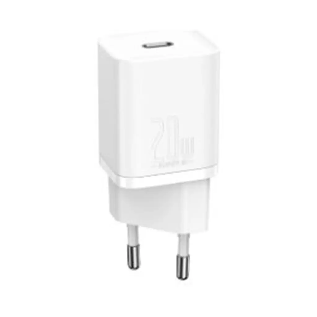 Baseus CCSUP-B02 Super Si QC Beyaz CCSUP-B02 20W Type-C Şarj Cihazı