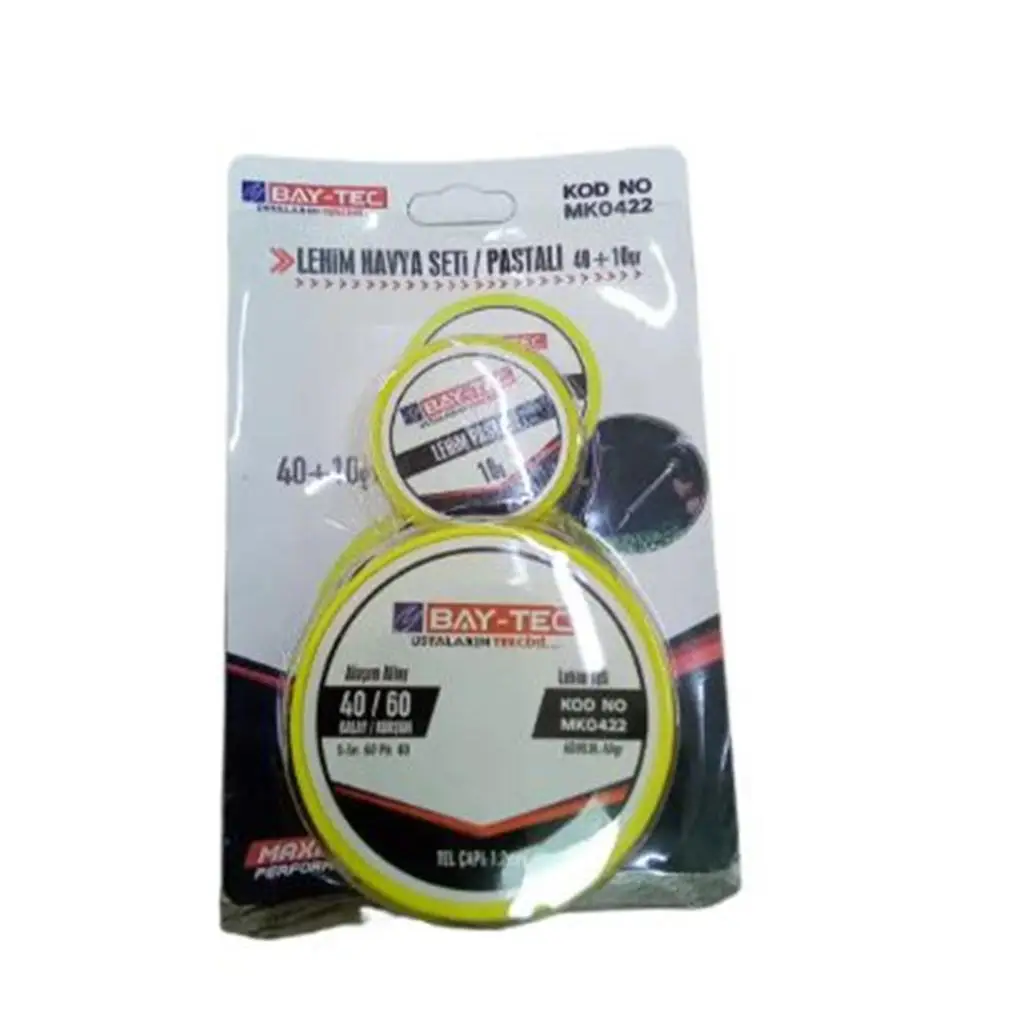 Bay-tec Lehim Havya Seti Pastalı 40+10 Gr Mk-0422